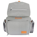 Veo City S36 GY - Bolsa gris para réflex profesional, con bolsillo con proteccion RFID