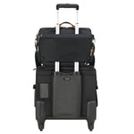 Veo City S36 NV - Bolsa azul marino para DSLR y objetivos, con asa para trolley o maleta