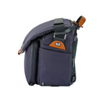 Veo City S36 NV - Bolsa azul marino para réflex profesional, bolsillos laterales expansibles