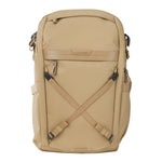Veo Metro B25L BG mochila beige frontal con cintas de sujeción