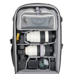 Veo Metro B30L BK mochila negra interior