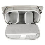 Veo Metro S7L CM Bolsa de hombro crema base con cintas de sujeción