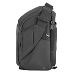 Veo Metro S9L BK Bolsa de hombro negra lateral derecho