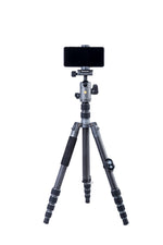 Móvil sobre trípode abierto y columna extendida Vanguard Veo 3GO 265HCB
