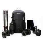 Capacidad de la mochila y bandolera para cámara Vanguard Veo Discover 41