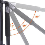 Apertura del trípode 3way Vanguard Alta Pro 263AP