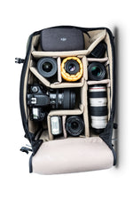 Mochila de foto para cámara Veo Select 48BF GR con equipo de cámara