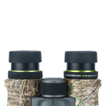 Oculares con relieve de los prismáticos camo Vanguard Endeavor ED 1042 RT