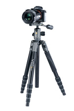 trípode de viaje Vanguard Veo 2X 265ABP con cámara