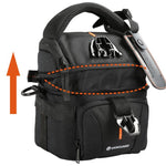 Apertura extra de la bolsa para cámara Vanguard UP-Rise II 15