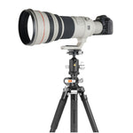 Trípode Veo 3+ 303CBS de carbono con teleobjetivo