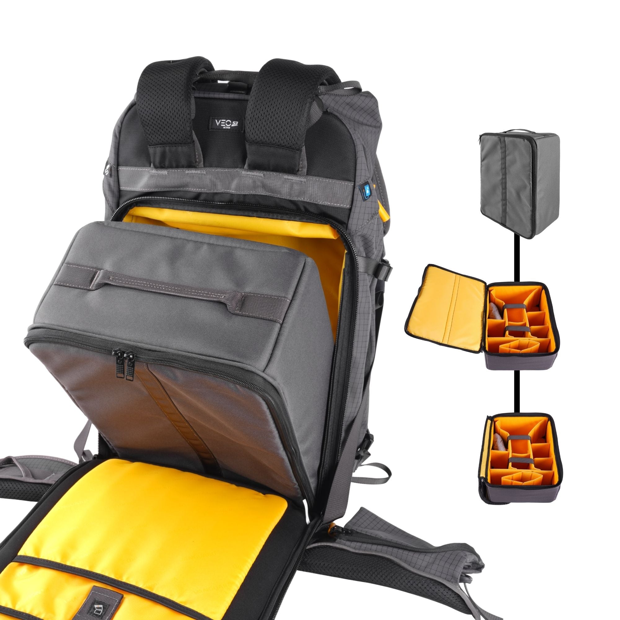 Mochila de foto para montaña VEO Active 49GY – Vanguard España