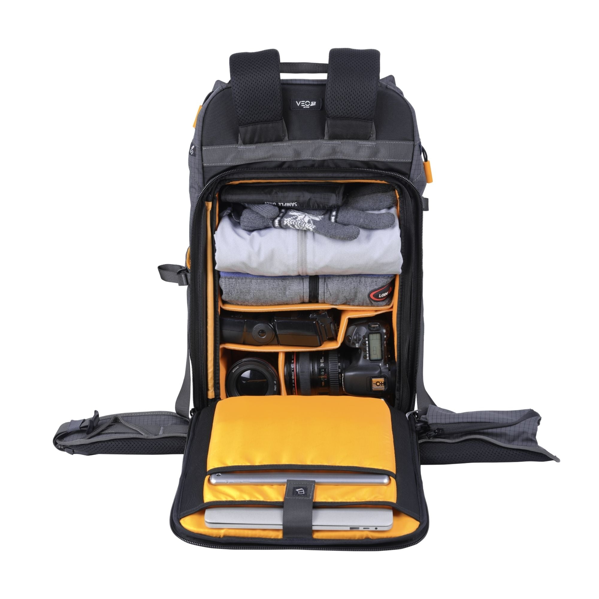 Mochila trekking para fotógrafos Veo Active 53GY – Vanguard España