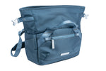 Bolso para cámara azul abierto Vanguard Veo Flex 25M BL, ángulo izquierdo