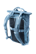 Mochila de foto azul Vanguard Veo Flex 47M BL, posterior izquierdo