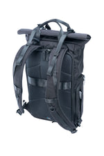 Mochila de foto negra Vanguard Veo Flex 47M BK, posterior izquierdo