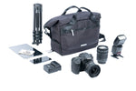 Capacidad réflex del bolso negro Vanguard Veo Flex 35M BK