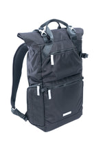Mochila de foto negra Vanguard Veo Flex 47M BK, ángulo izquierdo