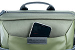 Bolsillo superior de la mochila y maletín verde Vanguard Veo Select 45M GR