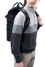 Arnés de la mochila en la espalda de la mochila de foto negra Vanguard Veo Flex 47M BK