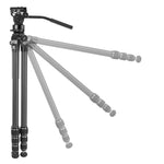 Trípode de carbono Alta Pro 3VL 264CV14 3 ángulos de apertura de las patas