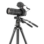 dslr sobre trípode  Alta Pro 3VL 303AV18