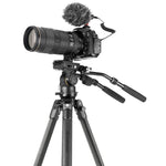 dslr sobre trípode  Alta Pro 3VL 303CV18