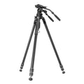 Alta Pro 3VRL 303AV18, Trípode de vídeo de aluminio, rótula Veo PV-18