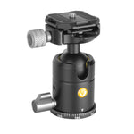 BH-50 rótula compacta de bola con perillas de bloqueo panorámico