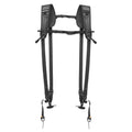 Vista completa del arnés doble Vanguard PRO 2N1 STRAP, negro, extendido