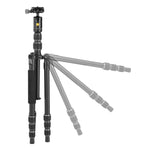 Veo 3GO 204AB G2 - Trípode de viaje de aluminio, rótula de bola