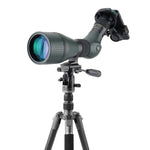 Trípode Veo 3GO 235AP con telescopio y adaptador digiscoping