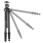 Veo 5 304CLBS - Trípode de carbono, rótula de bola de doble eje