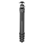 Veo 5XT 304CLBS - Trípode de viaje de carbono, rótula de bola de doble eje