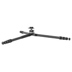 Veo 5XT 304CLBS - Trípode de viaje de carbono, rótula de bola de doble eje