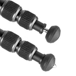 Veo 5+ 263ALBS - Trípode de aluminio con columna multiángulo, rótula de bola de doble eje