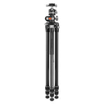 Veo 5+ 263ALBS - Trípode de aluminio con columna multiángulo, rótula de bola de doble eje