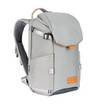 Veo City B37 GY - Mochila gris para sin espejo y objetivos, bolsillos laterales