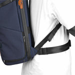 Veo City B46 NV - Mochila azul marino para réflex profesional, con cinturón