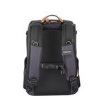 Veo City B46 NV - Mochila azul marino para DSLR y objetivos, con bolsillos en arnés