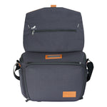 Veo City S30 NV - Bolsa azul marino para sin espejo y objetivos, con bolsillo con proteccion RFID 