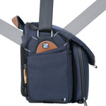 Veo City S30 NV - Bolsa azul marino para sin espejo y objetivos, con correa de hombro flexible