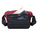 Veo Lite S7L RD Bolsa de hombro fotográfica bolsillos traseros 