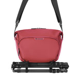 Bolsa de hombro de foto Veo Lite S7L RD con cintas para trípode de viaje