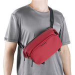Veo Lite W3L RD Riñonera fotográfica cruzada al pecho