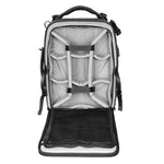 Trolley fotográfico mochila Veo Select 55BT ejemplo organizacion interior