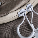 Cremalleras de la bandolera fotográfica marrón Vanguard Sedona 43KG