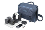 Capacidad de la bolsa fotográfica azul Vanguard Veo Range 38M NV