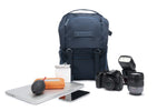 Capacidad de la mochila fotográfica azul Vanguard Veo Range 41M NV