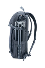 Mochila de fotógrafo negra con trípode Vanguard Veo GO 46M BK, lateral